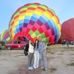 Vuelo en globo sobre Teotihuacán